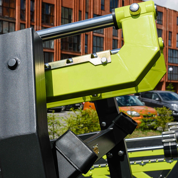 F-2801 Уличный тренажер Жим вверх с переменной нагрузкой ZAVODSPORTA