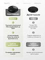Подушка балансировочная массажная черная
