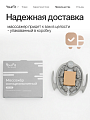 Роликовый антицеллюлитный массажер серый