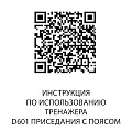 D601 Приседания с поясом