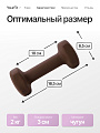 Неопреновые гантели 2  коричневый