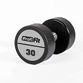 Гантельный ряд полиуретановый (шаг 2,5 кг, 5 пар) PROFI-FIT 27,5-37,5 кг