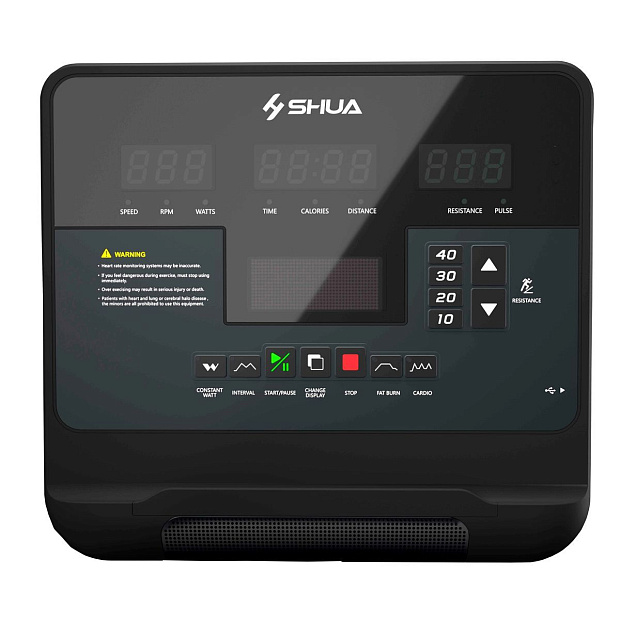 SH-B9100R Велотренажер горизонтальный (LED-дисплей) SHUA