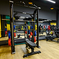 Диск обрезиненный (четыре хвата, цветной) D51 мм PROFI-FIT  1,25 кг