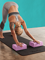 Блоки для йоги розовые 2 штуки