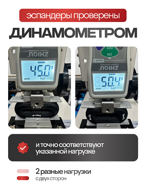 Круглый кистевой эспандер 45–50 кг