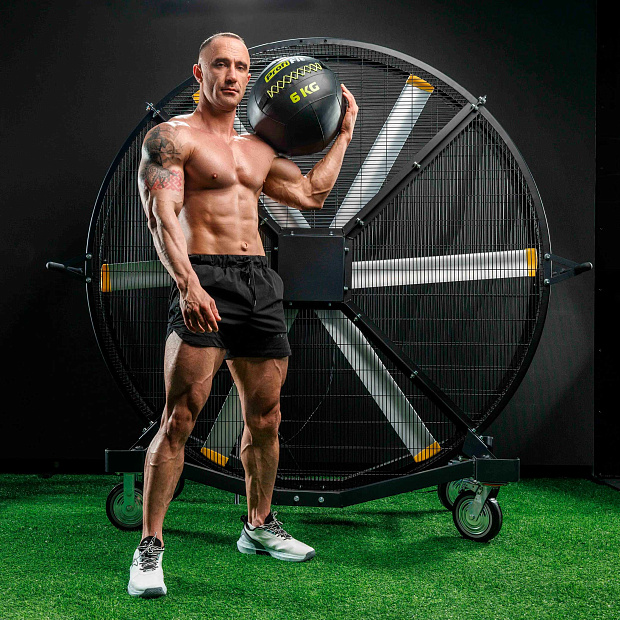 Медицинбол набивной PROFI-FIT 6 кг