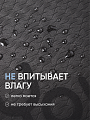 Коврик для йоги и фитнеса TPE 6 мм чёрный