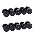 Гантельный ряд силовой (шаг 2,5 кг, 5 пар) PROFI-FIT 40-50 кг