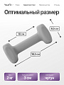 Неопреновые гантели 2  серый
