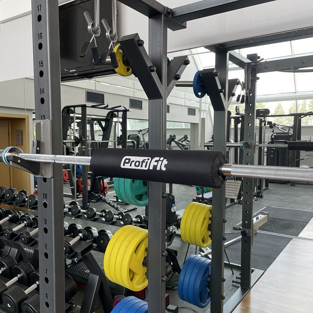 Смягчающая накладка на гриф, D8 см, L38 см (с логотипом) PROFI-FIT-RT-025