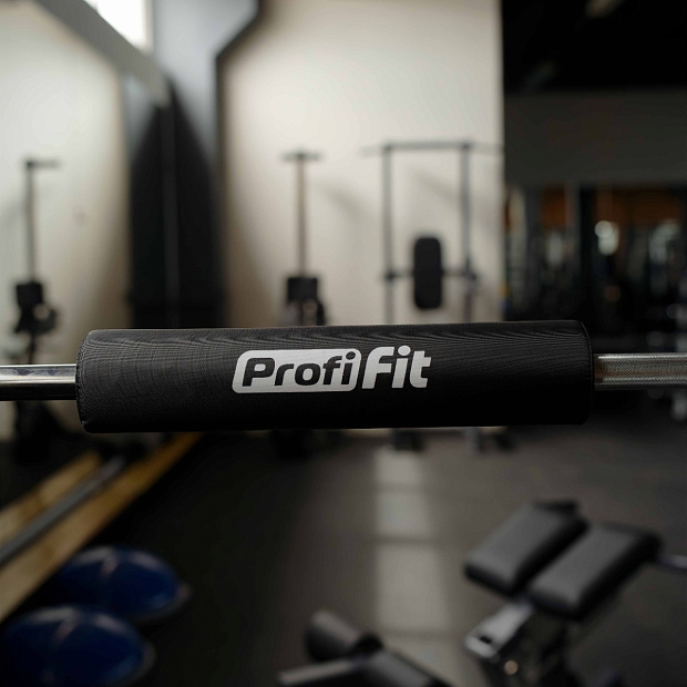 Смягчающая накладка на гриф, D8 см, L38 см (с логотипом) PROFI-FIT-RT-025