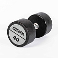 Гантельный ряд полиуретановый (шаг 2,5 кг, 5 пар) PROFI-FIT 40-50 кг