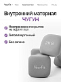 Неопреновые гантели 2  серый