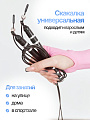 Скакалка черная с утяжелителем