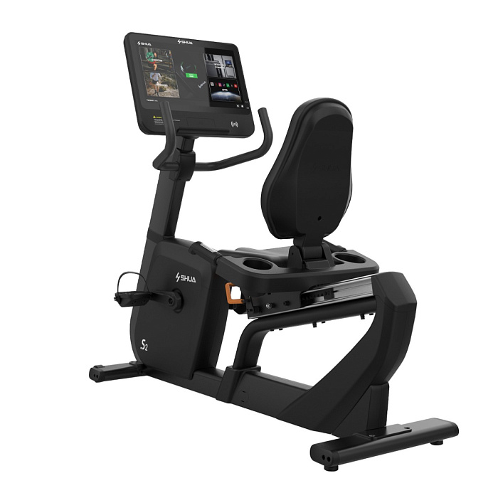 SH-B9100R22T Велотренажер горизонтальный (Android-дисплей, 21,5&amp;quot;) SHUA