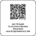 A608 Ягодичный мостик с поясом