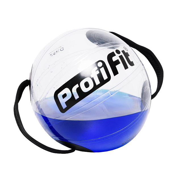 Мяч для функционального тренинга (водоналивной, D40 см) PROFI-FIT