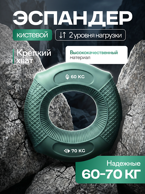 Круглый кистевой эспандер 60–70