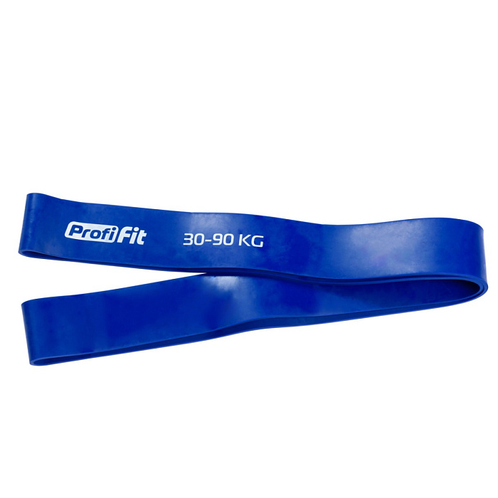 Ленточный эспандер для кросс-тренинга (синий, нагрузка 30-90 кг) PROFI-FIT