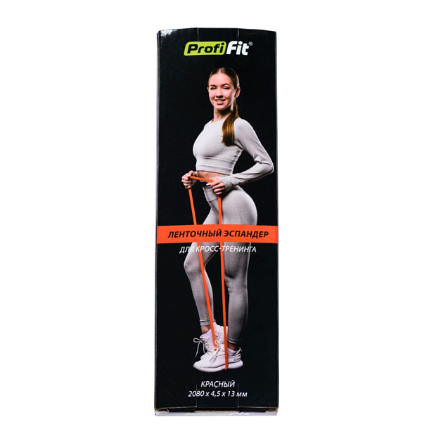 Ленточный эспандер для кросс-тренинга (красный, нагрузка 5-15 кг) PROFI-FIT