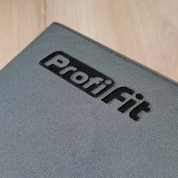 Блок для йоги (серый) PROFI-FIT