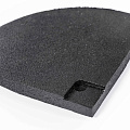 Бордюр резиновый угловой Премиум 200x200x20 мм PROFI-FIT