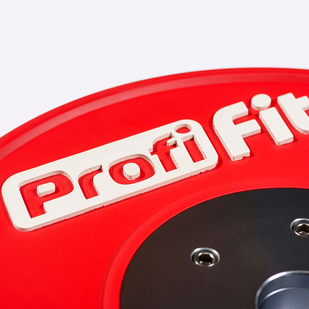 Диск профессиональный обрезиненный (цветной) D51 мм PROFI-FIT 25 кг