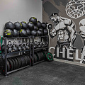 Гиря обрезиненная с хромированной ручкой PROFI-FIT  4 кг