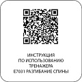 E7031 Разгибание спины. Стек 110 кг