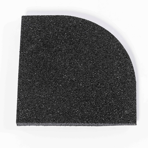 Бордюр резиновый угловой Премиум 150x150x15 мм PROFI-FIT