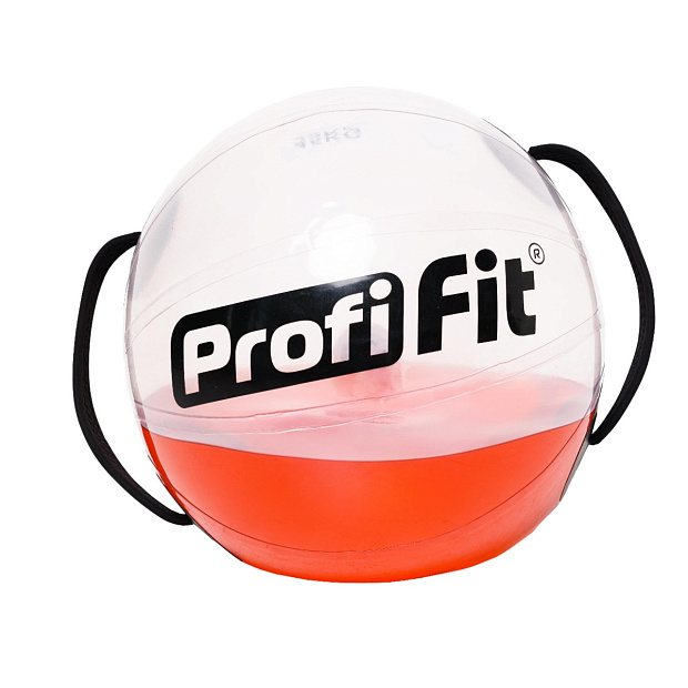 Мяч для функционального тренинга (водоналивной, D50 см) PROFI-FIT