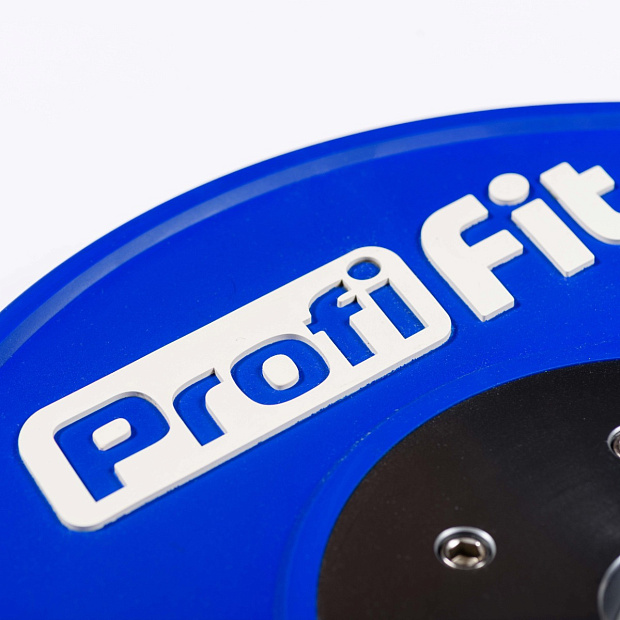 Диск профессиональный обрезиненный (цветной) D51 мм PROFI-FIT 20 кг