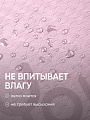 Коврик для йоги и фитнеса TPE 6 мм светло-розовый