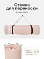 Коврик для фитнеса и йоги 10 мм бежевый NBR материал