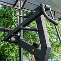 F-2807.1 Уличный тренажер Верхняя тяга с переменной нагрузкой ZAVODSPORTA