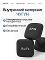 Неопреновые гантели 5  черный