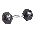 Гантель гексагональная обрезиненная PROFI-FIT  5 кг
