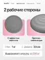 Подушка балансировочная массажная серая