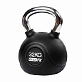 Гиря обрезиненная с хромированной ручкой PROFI-FIT 32 кг