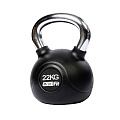 Гиря обрезиненная с хромированной ручкой PROFI-FIT 22 кг