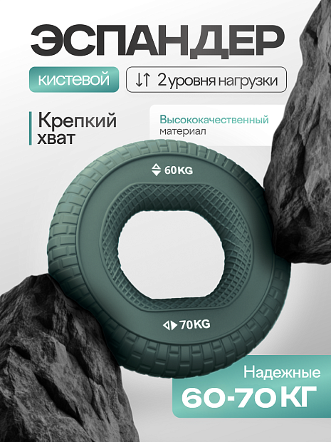 Круглый кистевой эспандер 60–70