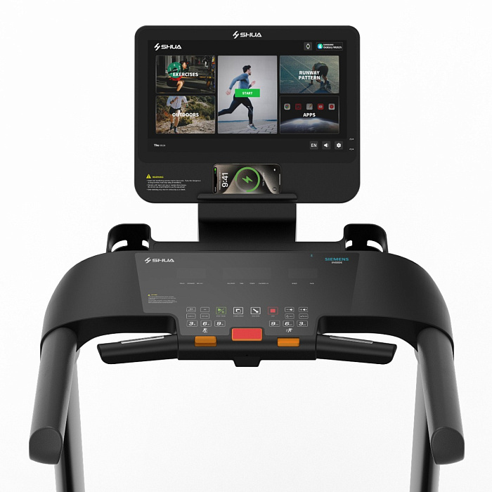 SH-T9100TP22T Профессиональная беговая дорожка (Android-дисплей, 21,5&amp;quot;) SHUA