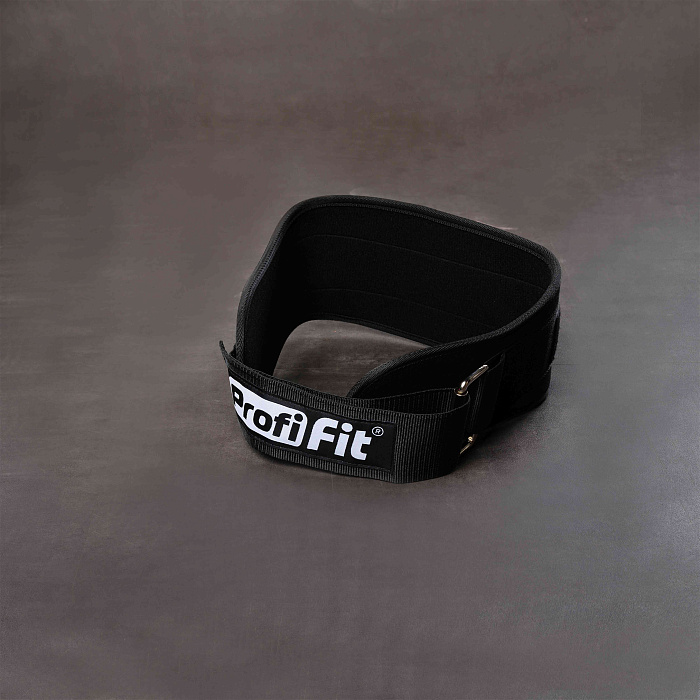 Пояс для тяжелой атлетики (текстиль, размер M) PROFI-FIT