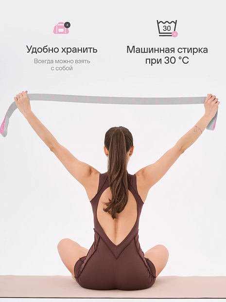 Резина для растяжки серые Yourfit