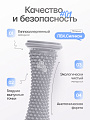 Ролик массажный серый