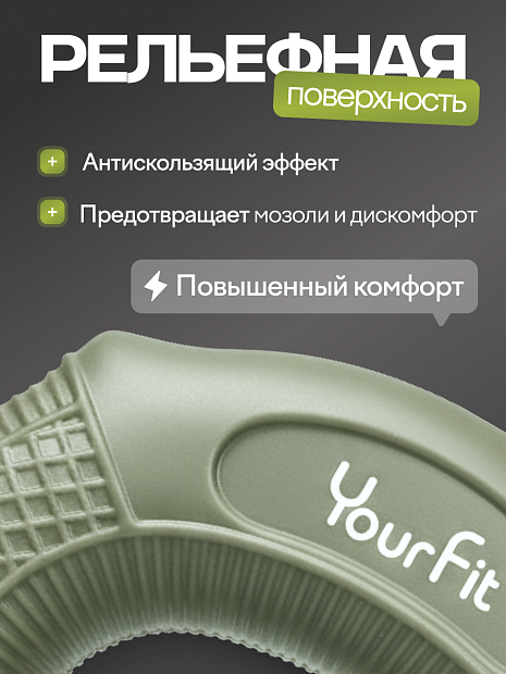 Круглый кистевой эспандер 50–60