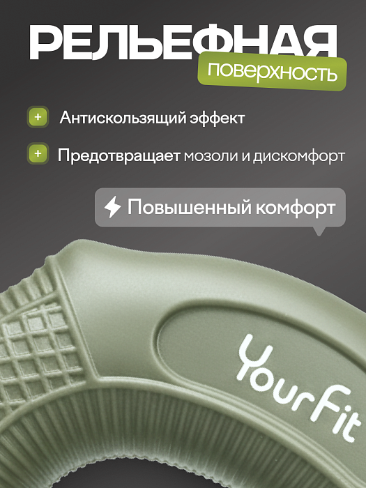 Круглый кистевой эспандер 50–60