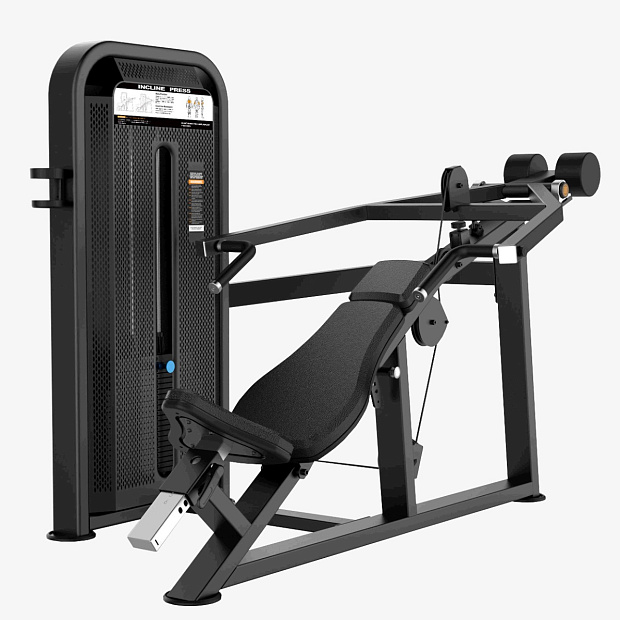 U3013D Наклонный грудной жим. Стек 109 кг