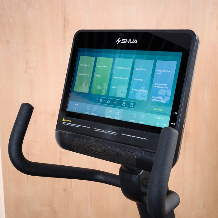 SH-B9100RT Велотренажер горизонтальный (Android-дисплей, 15,6&amp;quot;) SHUA